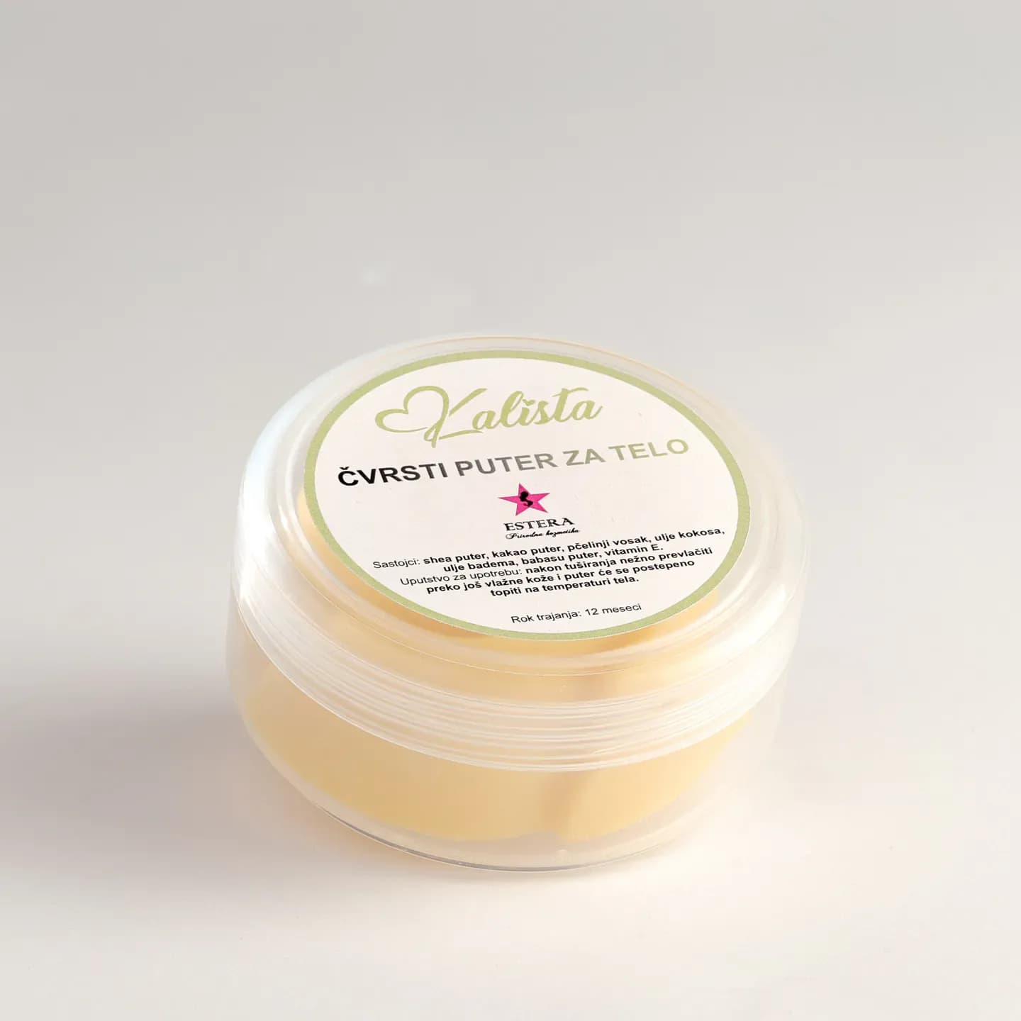 Kalista Čvrsti Puter za Telo